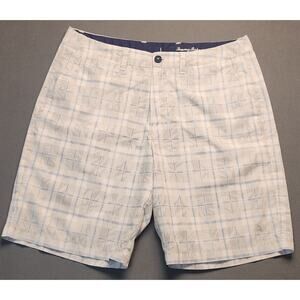 Tommy‎ Bahama Size 34 Island Active Shorts 9" 4 Way Stretch Drawstring Pockets